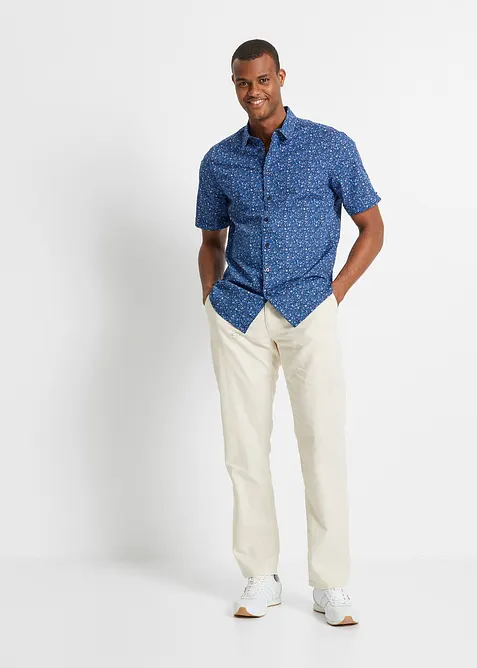 Kortermet skjorte i 100% bomull, bonprix