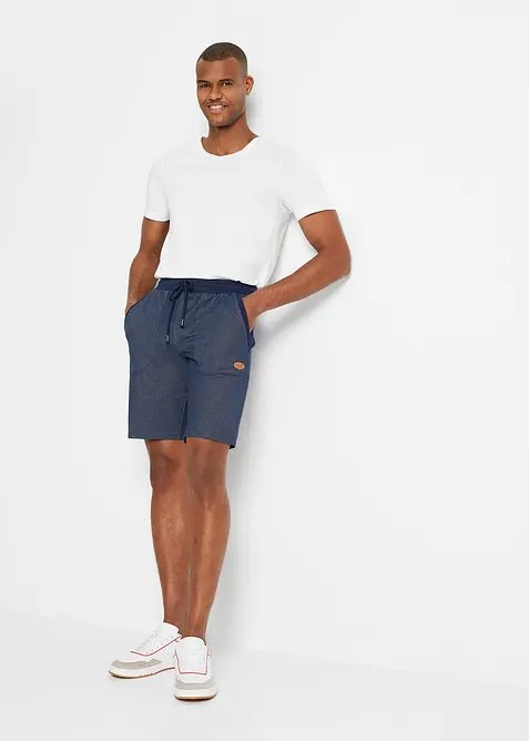 Sweat bermudashorts i denimstil, bonprix