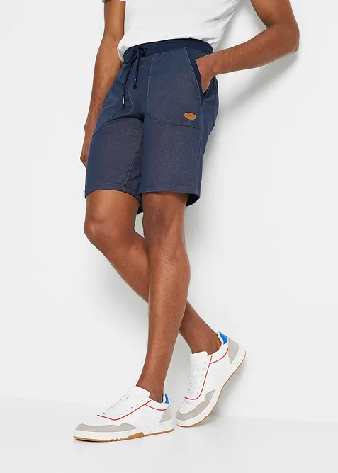 Sweat bermudashorts i denimstil, bonprix