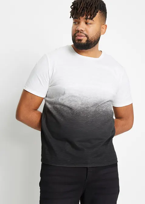 T-skjorte i 100% bomull, Slim Fit, bonprix