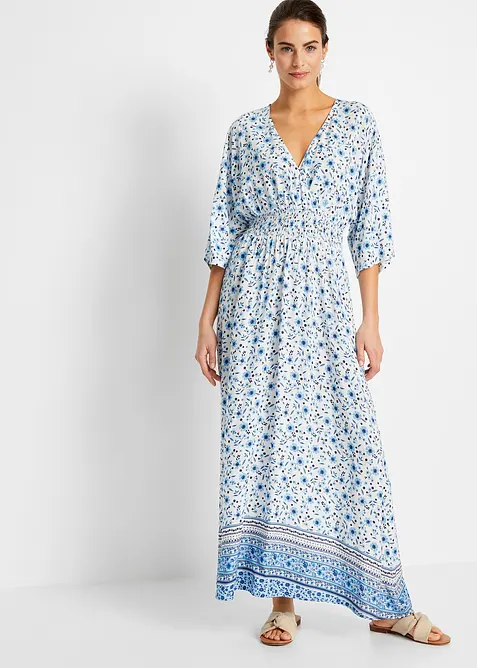 Maxikjole i 100% viskose, bonprix