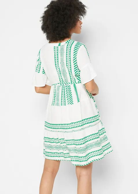 2-i-1-mammakjole i skjortekjole-modell og lett viskose, bonprix