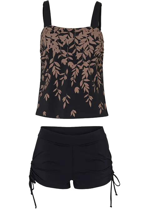 Tankini med badeshorts (2-delt sett), bonprix