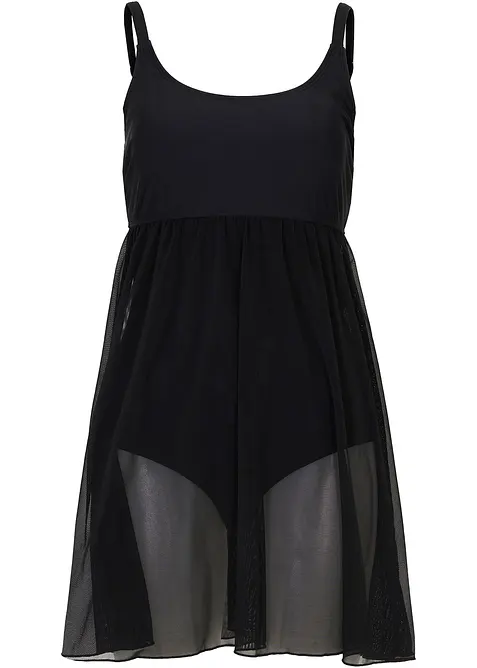 Badekjole med mesh, bonprix