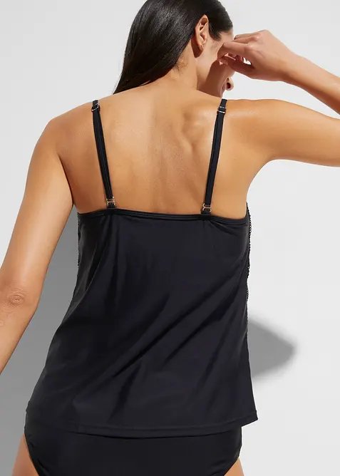Tankini topp i blondemateriale, bonprix