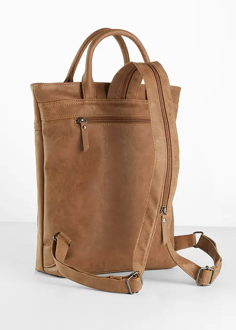 Ryggsekk med utvendige rom, bonprix