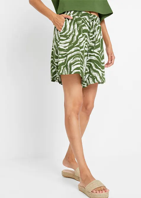 Jerseyshorts i myk viskosemiks, bonprix