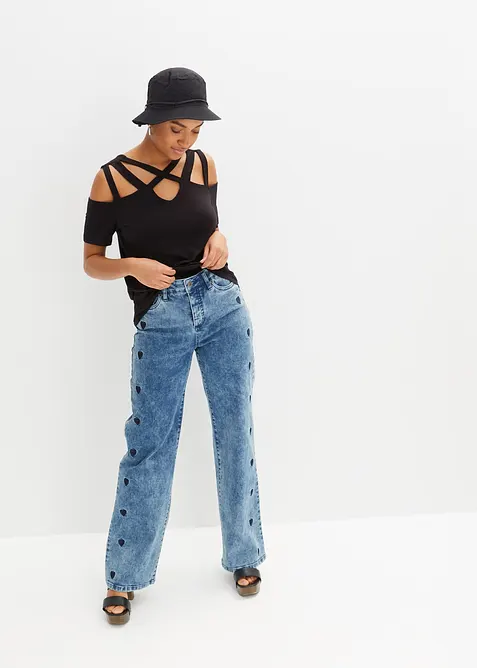 Topp med cut-outs, bonprix