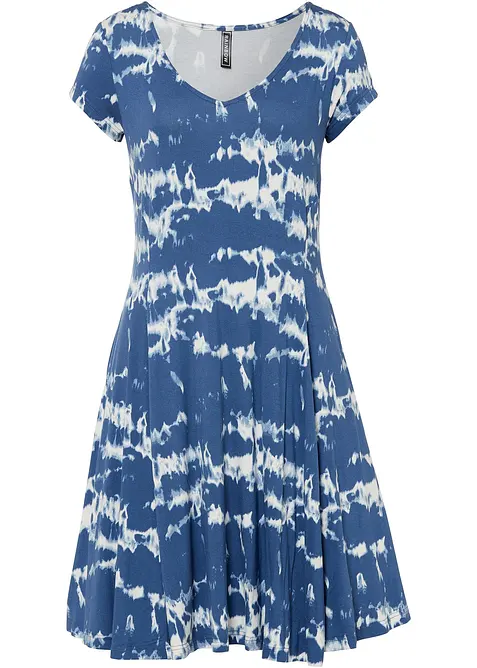 Trikotkjole av lett viskose, bonprix