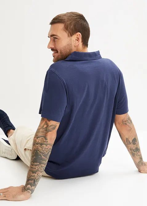 Kortermet poloskjorte, bonprix