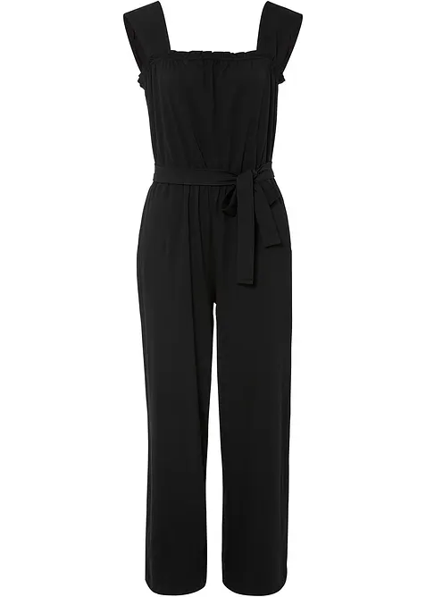 Jumpsuit i jersey i bomullsmiks, bonprix