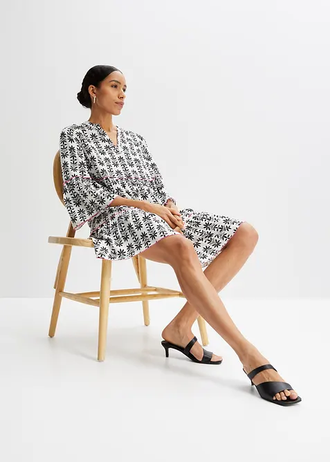 Tunikakjole i fint fallende viskose, bonprix