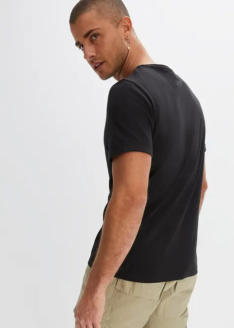 T-skjorte i &oslash;kologisk bomull, bonprix