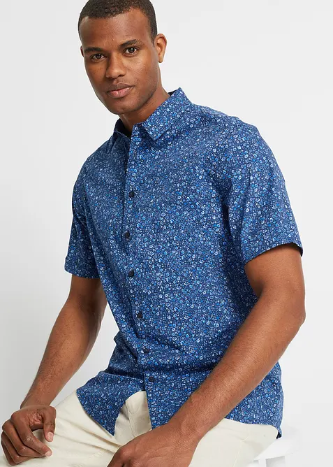 Kortermet skjorte i 100% bomull, bonprix