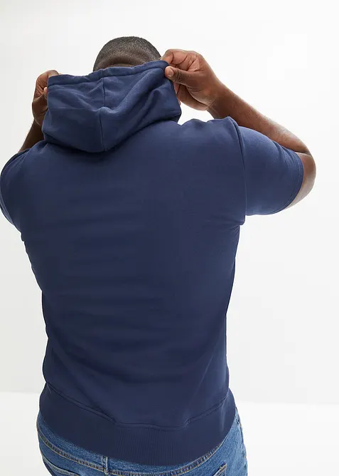 Kortermet hettegenser, bonprix