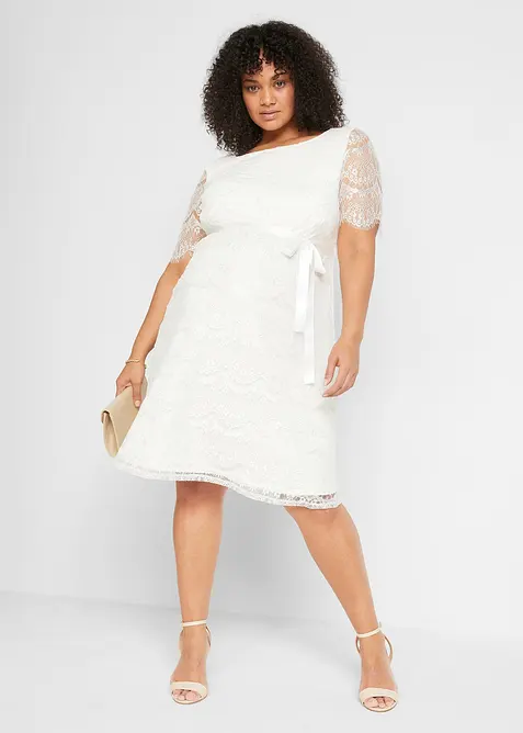 2-i-1-mamma-selskapskjole i blondemateriale, bonprix