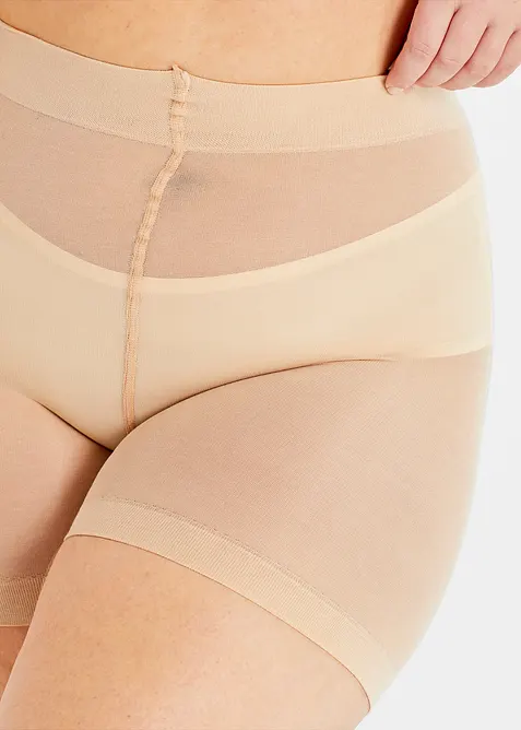 Sykkelbukse med "anti gnisse"-effekt 50 DEN, bonprix