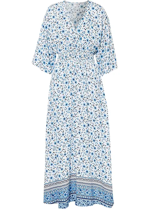 Maxikjole i 100% viskose, bonprix