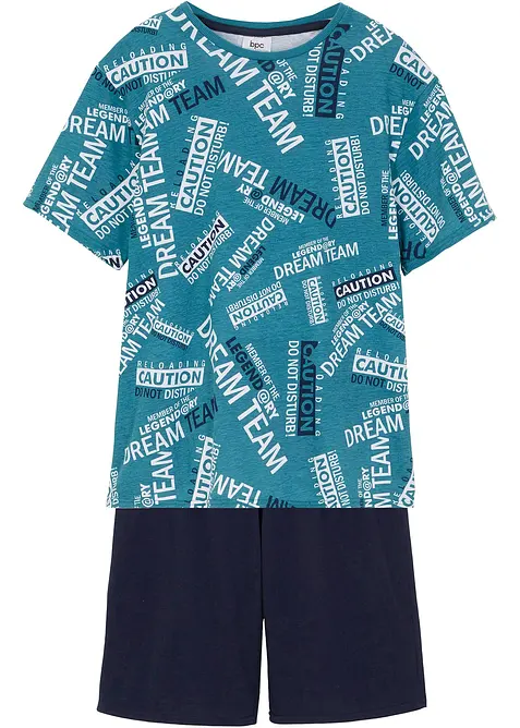 Pyjamas i 100% bomull (2-delt sett), bonprix