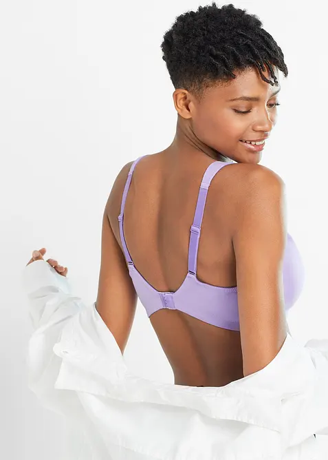 BH uten spiler med bomull (3-pack), bonprix