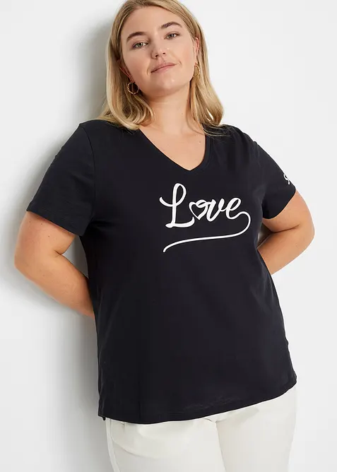 Topp med print, bonprix