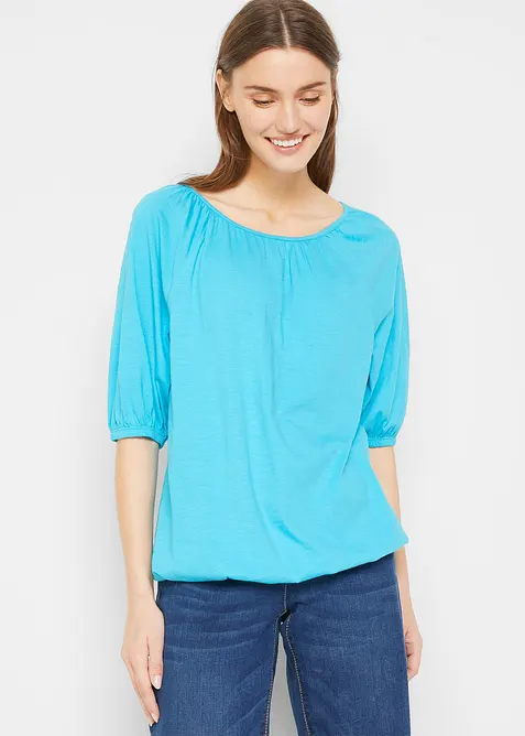 Topp i 100% &oslash;kologisk bomull, bonprix