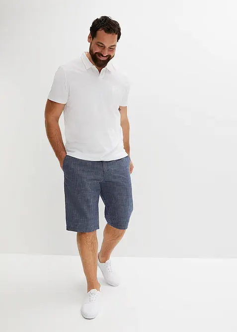 Kortermet poloskjorte, bonprix