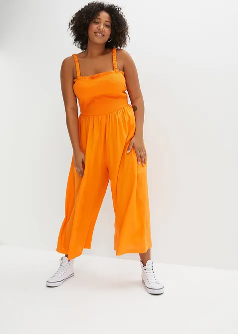 Jumpsuit i lett viskose, bonprix