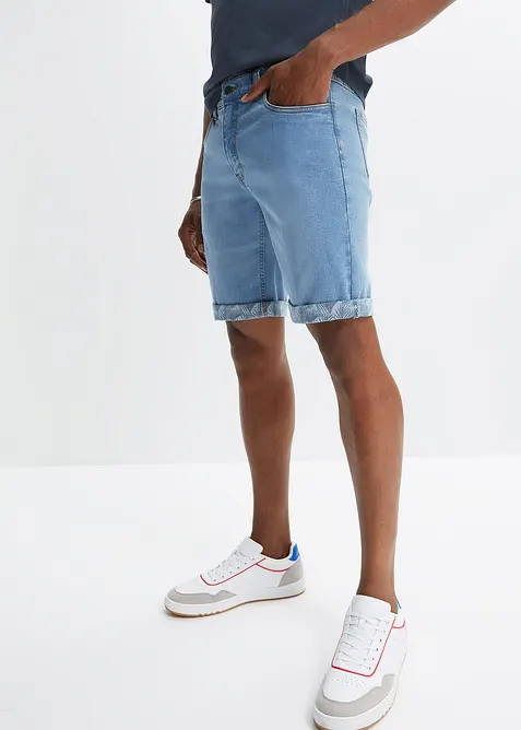 Bermudashorts i denim med stretch, Regular Fit, bonprix