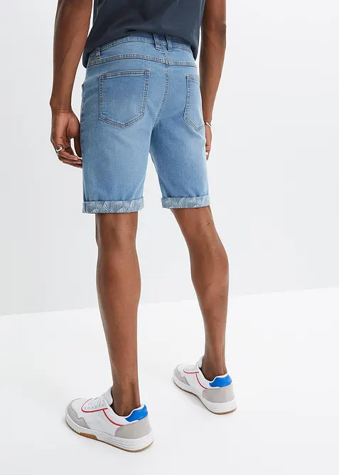 Bermudashorts i denim med stretch, Regular Fit, bonprix