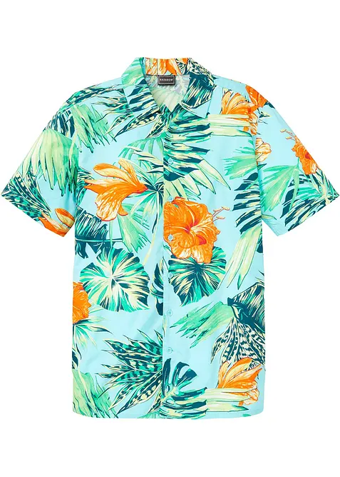 Kortermet skjorte i 100% bomull, bonprix