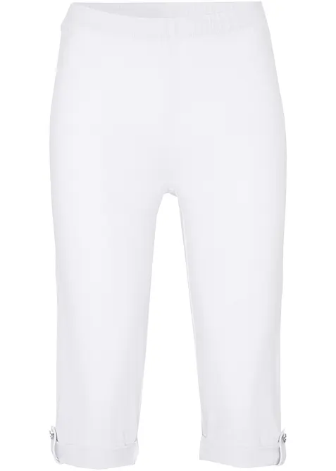Caprileggings i &oslash;kologisk bomull, bonprix