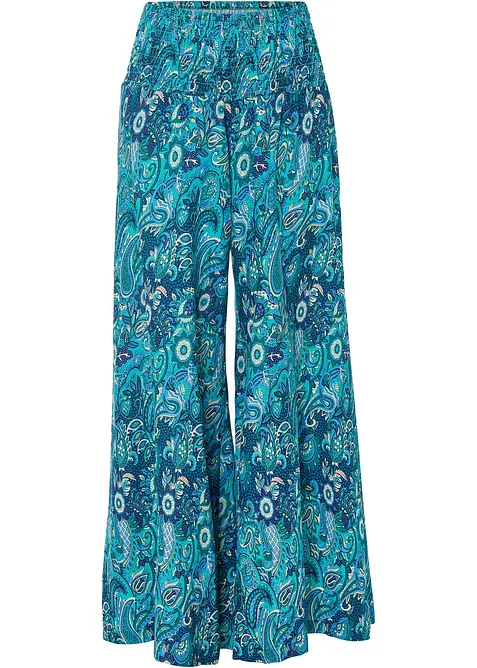 Vid bukse i lett viskose, bonprix