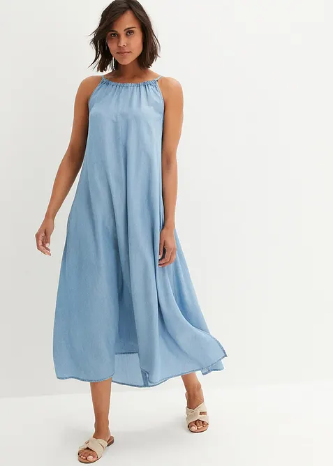 Jeanskjole av lett lyocell, bonprix