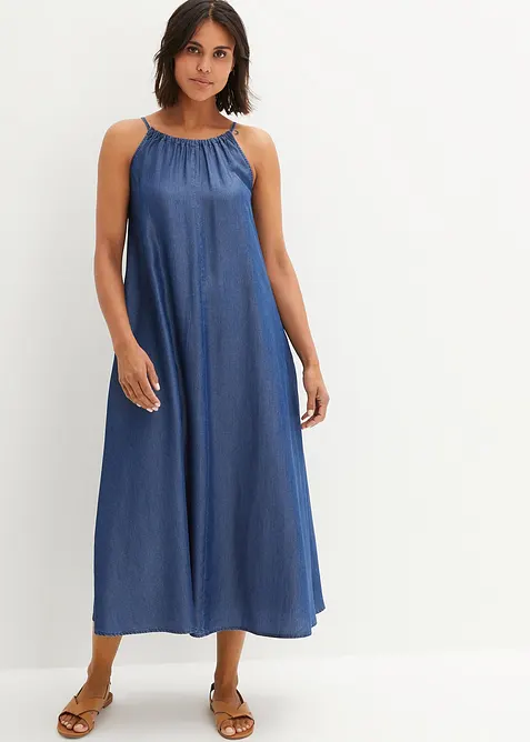 Jeanskjole av lett lyocell, bonprix