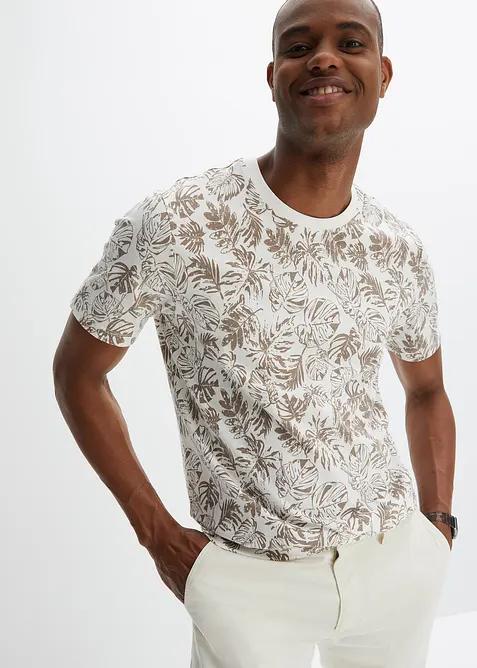 T-shirt av &oslash;kologisk bomull, bonprix