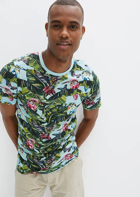 T-skjorte i 100% økologisk bomull, bonprix