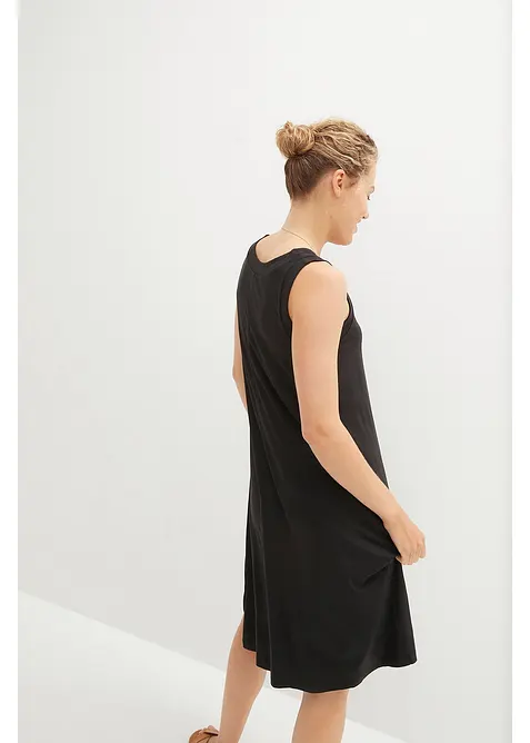 Jerseykjole i lett viskose, bonprix