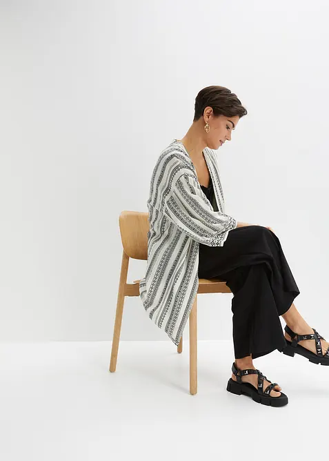 Jumpsuit i jersey i bomullsmiks, bonprix