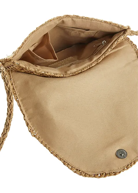 Skulderveske i str&aring;, bonprix