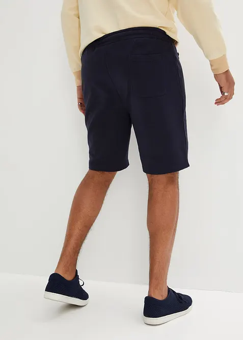 Sweat-bermudashorts med praktiske glidel&aring;slommer, bonprix