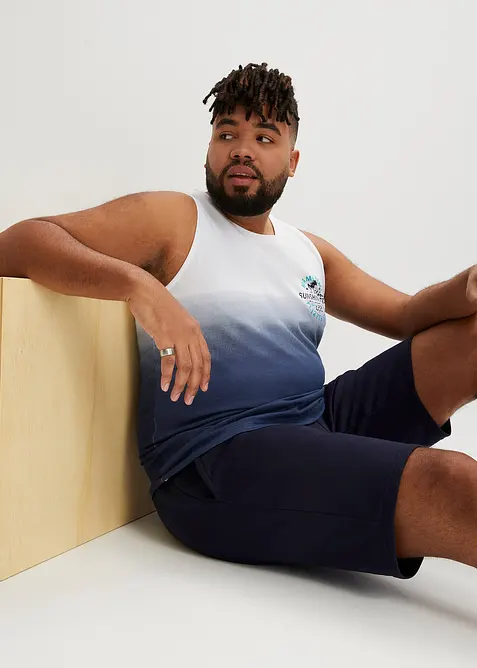 Singlet i 100% bomull (2-pack), bonprix