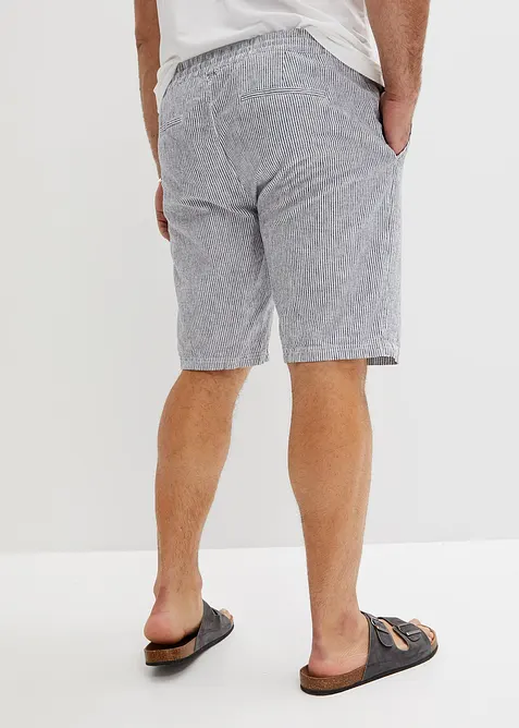 Bermudashorts i linmiks, Regular Fit, bonprix