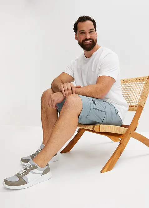 Pull on-bermudashorts i cargobukse-modell, Regular Fit, bonprix