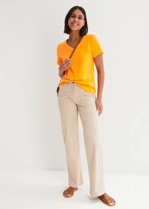 T-skjorte i 100% bomull, bonprix