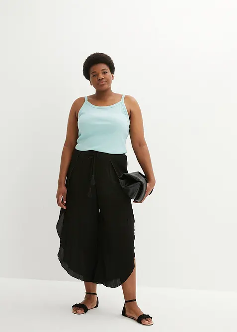 Krinklet bukse, bonprix