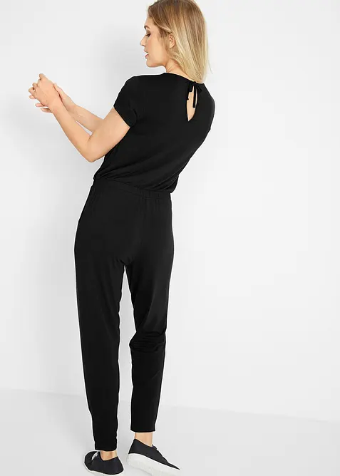 Jersey-jumpsuit i viskosemiks, bonprix