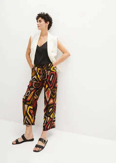 Culottes i viskose, bonprix