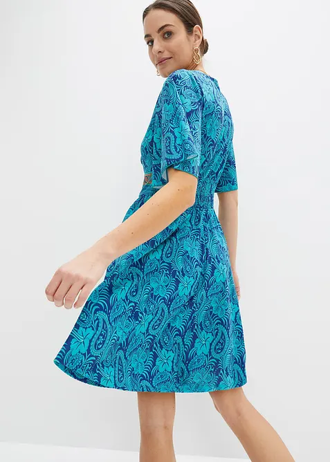 Minikjole med trykt mønster, bonprix