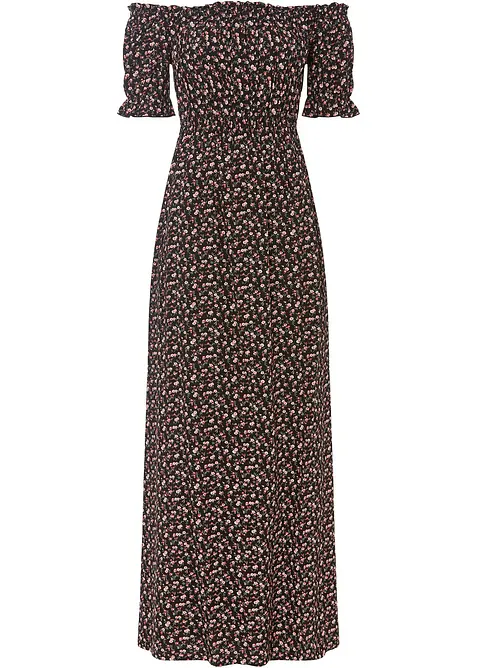 Maxikjole i 100% viskose, bonprix